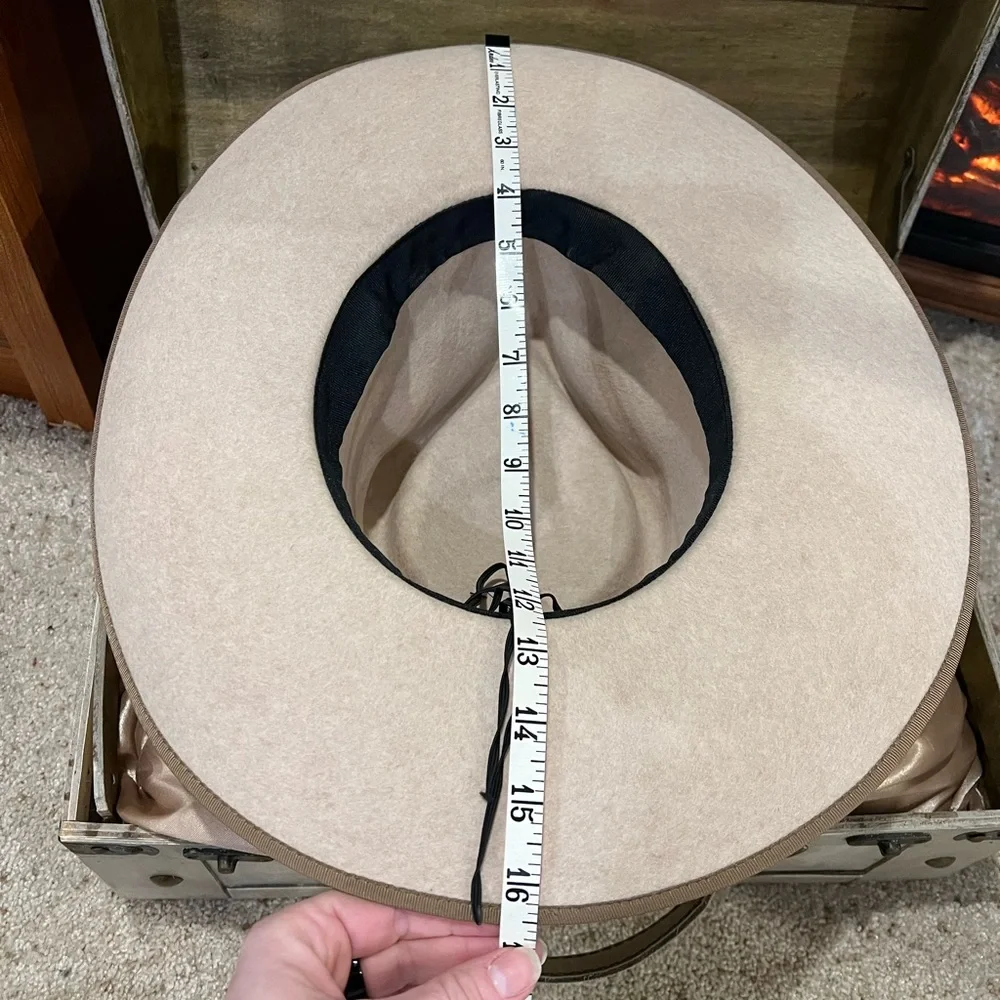 Olive and Pique Bellamy Wool Rancher Hat MSRP $169 - Picture 9 of 13